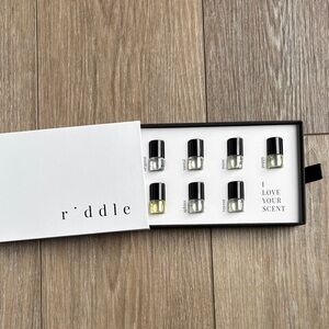 R’ddle Fragrance Sample Set – full set riddle